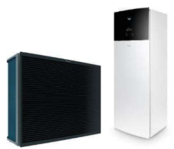 Daikin Altherma augstās temperatūras 11–16 kW ar integrētu KŪ tvertni
