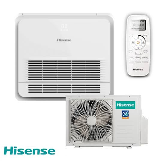 Hisense gaiss/gaiss Multisplits panelis sienas/grīdu (AKT) iekštelpu bloki Hisense gaiss/gaiss Multisplits konsoles sienas/griestu (AVT) iekštelpu bloki