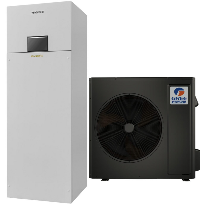 Gree gaiss-ūdens siltumsūkņi Versati IV