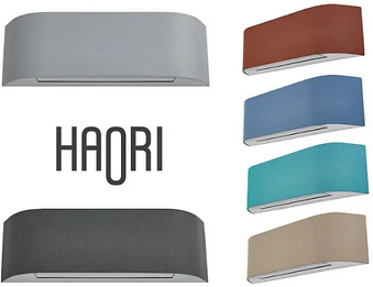 Toshiba gaiss gaiss siltumsūknis Haori Nordic Design