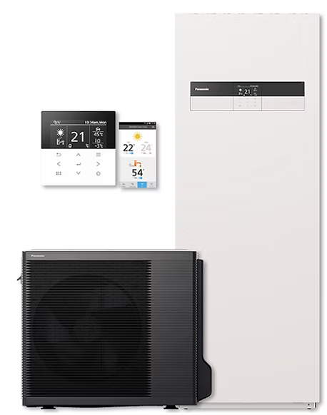 Panasonic gaiss-ūdens siltumsūknis  K sērijas Aquarea Hydraulic All in One